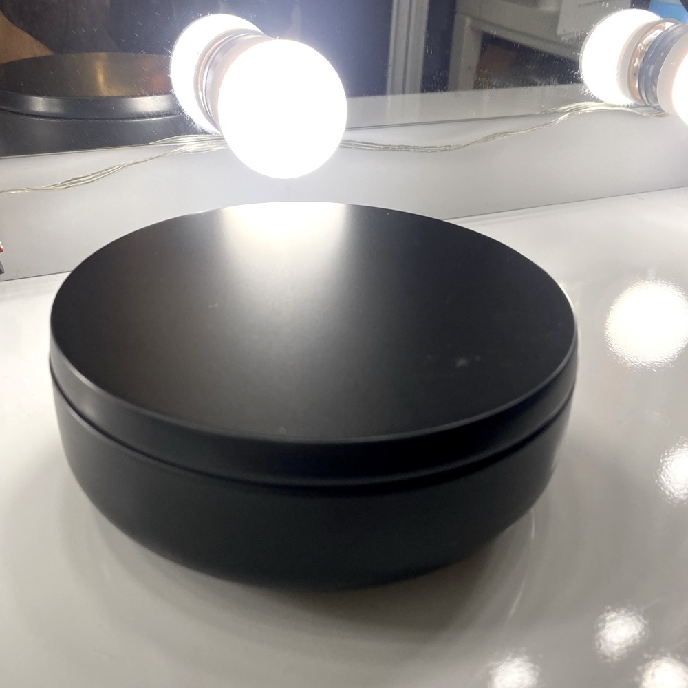 16 oz Black candle tins
